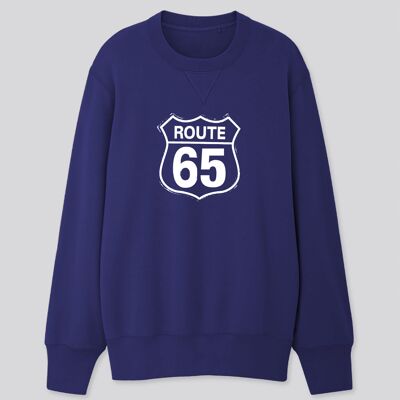 ROUTE 65 - sweats - bleu