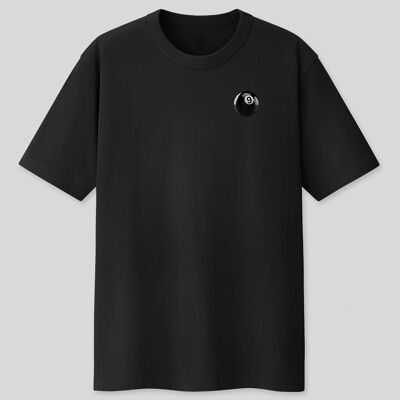 9 BALL - t-shirts - black x