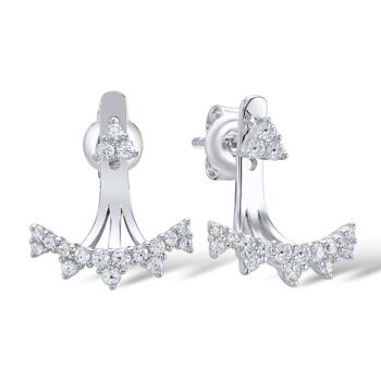 Boucles d'oreilles en argent sterling pour femme 1