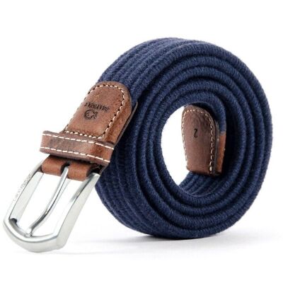 La Club elastic braided belt Royal Blue