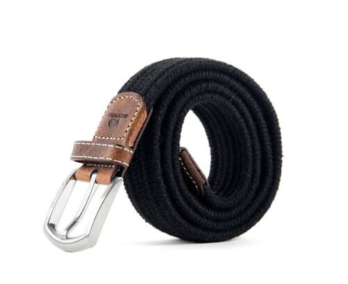 Ceinture tressée élastique  La Club Réglisse