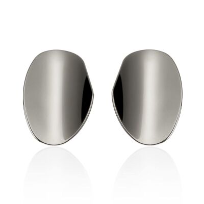 Große Spiegel-Statement-Ohrringe für Frauen