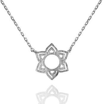 Collier pendentif Shatkona Yantra 6