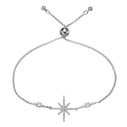 North Star Bracelet with Cubic Zirconia