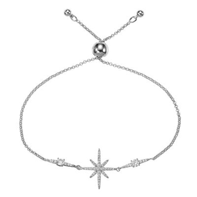 North Star Bracelet with Cubic Zirconia