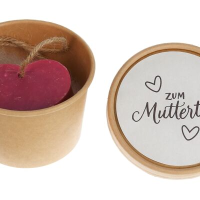 Heart Soap in Tin "For Mother's Day"