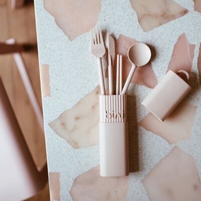 Bini Nude - Reusable and portable cutlery made from bio-sourced material