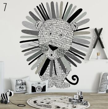 Papier peint Lion 200 cm x 170 cm 7