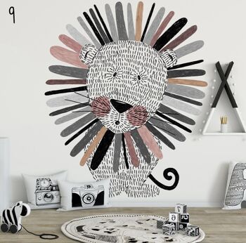 Papier peint Lion 200 cm x 170 cm 9