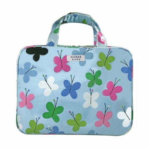 Butterfly Blue Medium Hold All Tasche