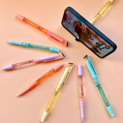 4 in 1 Hand Spray Pens with 50ml - Pink and yellow