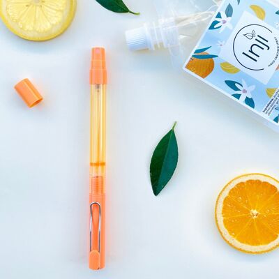 Spray Pen Orange with 50ml Refill Blue ink