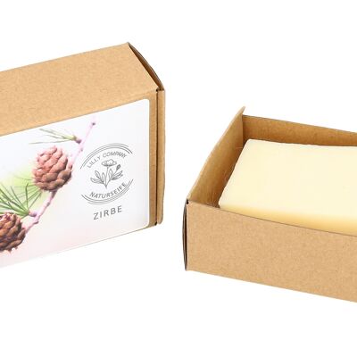 Stone pine soap in a gift box