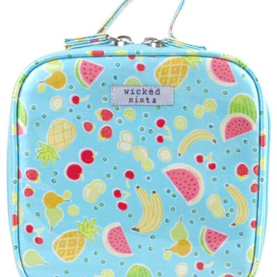 Fruit Salad Small Square Carry Bag cosmetic case with mirror