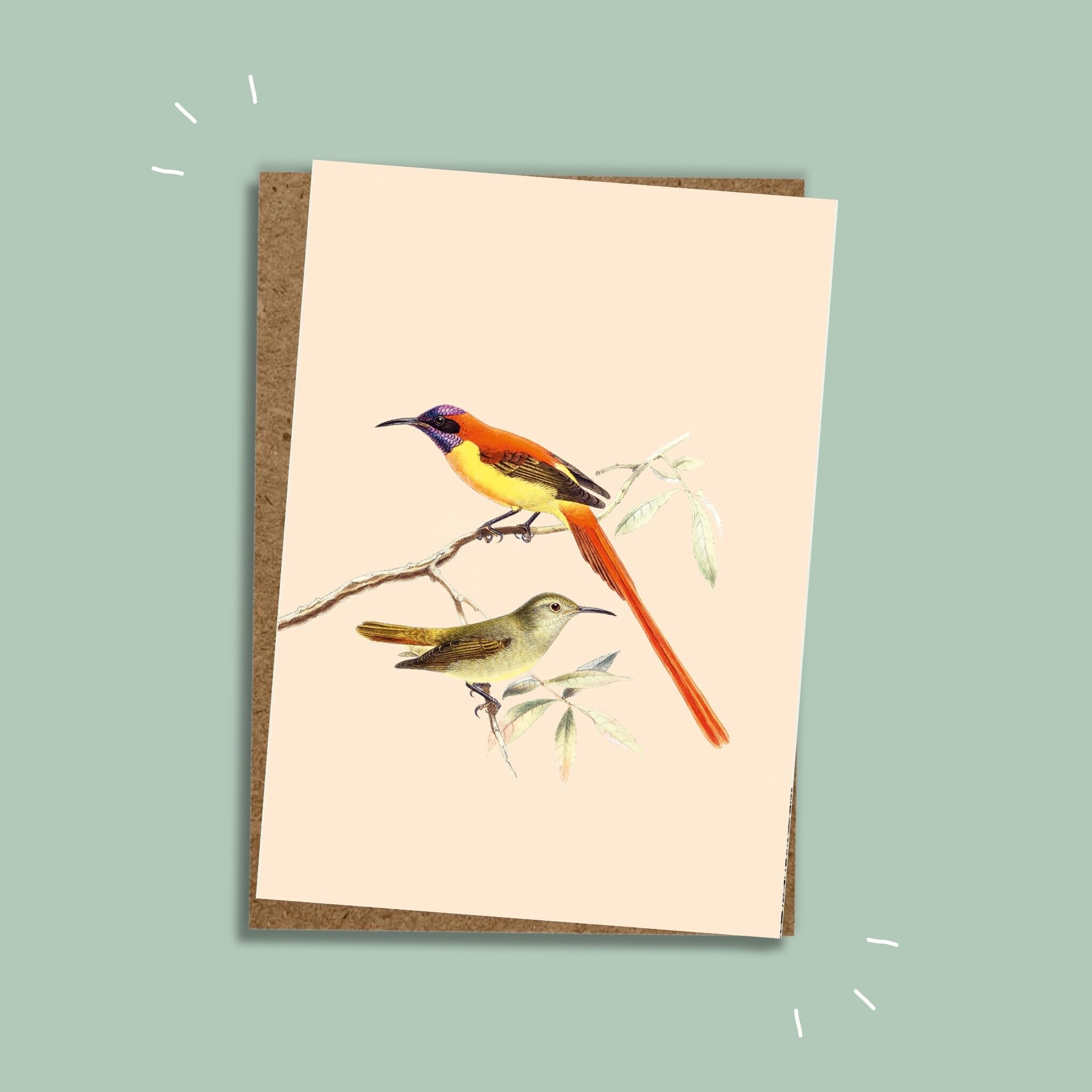 Biglietto di auguri giallo