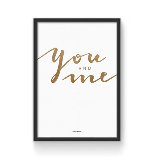 Art Print "You and me", A5