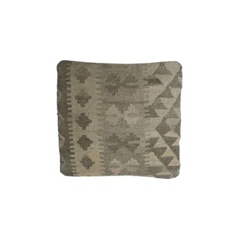 Kilim handvävt kuddfodral i argent 2