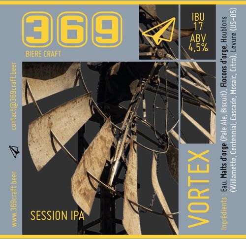 Vortex - DDH Session IPA in 30l cask