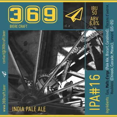 IPA#16 - DH India Pale Ale in 30l cask