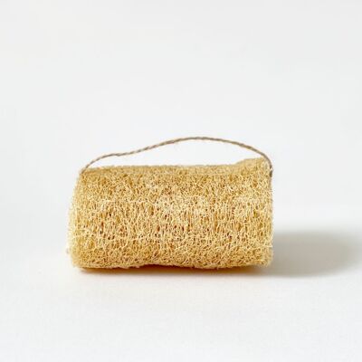 Natural loofah washing sponge