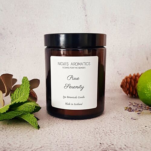 Stress-Relieving Aromatherapy Candle