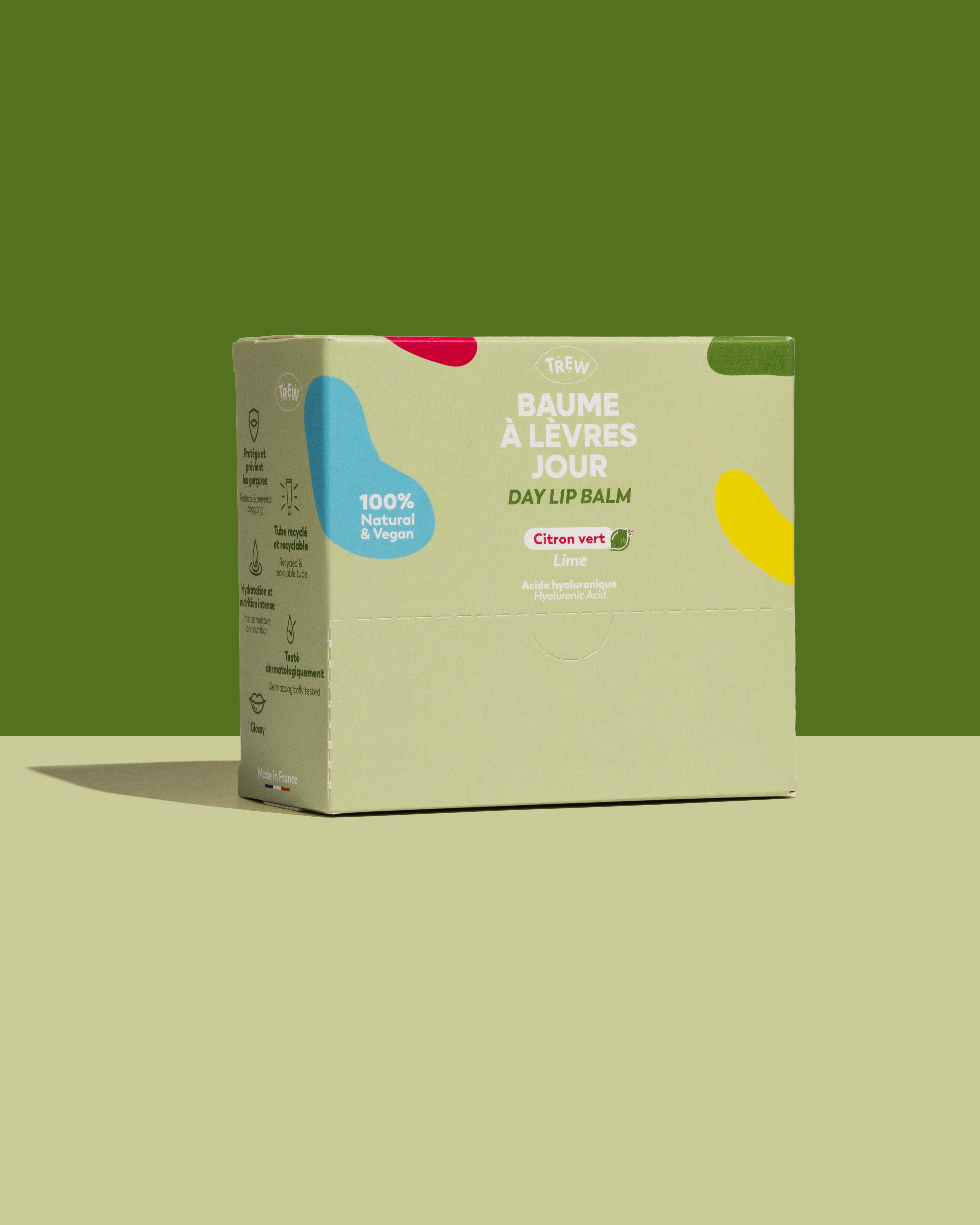 Lime lip balms: Dispenser by 12