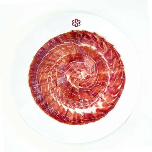 JAMÓN DE BELLOTA 100% IBÉRICO LONCHEADO | 100g.