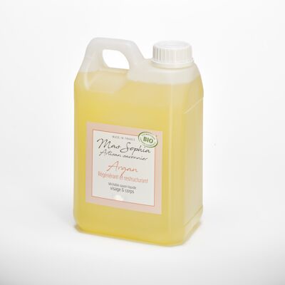 Bulk ORGANIC liquid soap with argan 5 liters