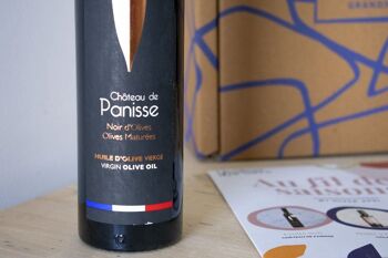 Huile d'olive vierge "Noir d'Olives Maturées" - Château de Panisse -  37,5CL 3