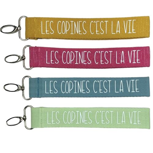 Porte clés, Les copines c'est la vie