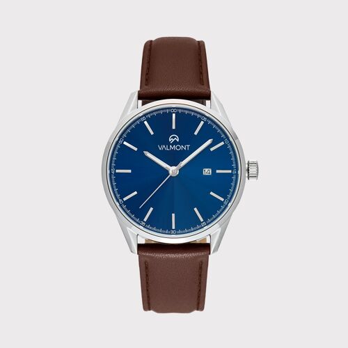 Valmont Companion, blue / brown leather