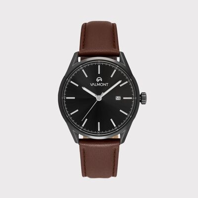 Valmont Companion, black / brown leather