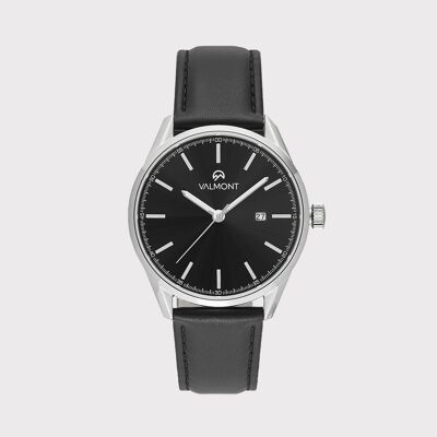 Valmont Companion, black / black leather