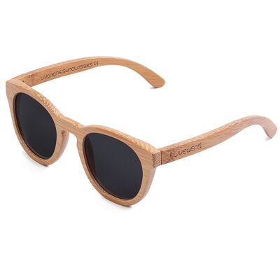 Livegens Rocksand Bamboo Sunglasses