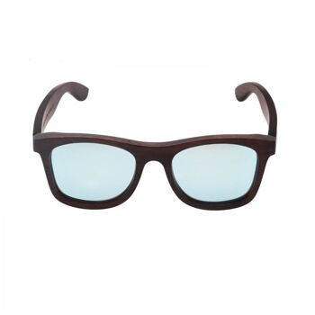 Lunettes de soleil en bambou Livegens Ice Blue 2