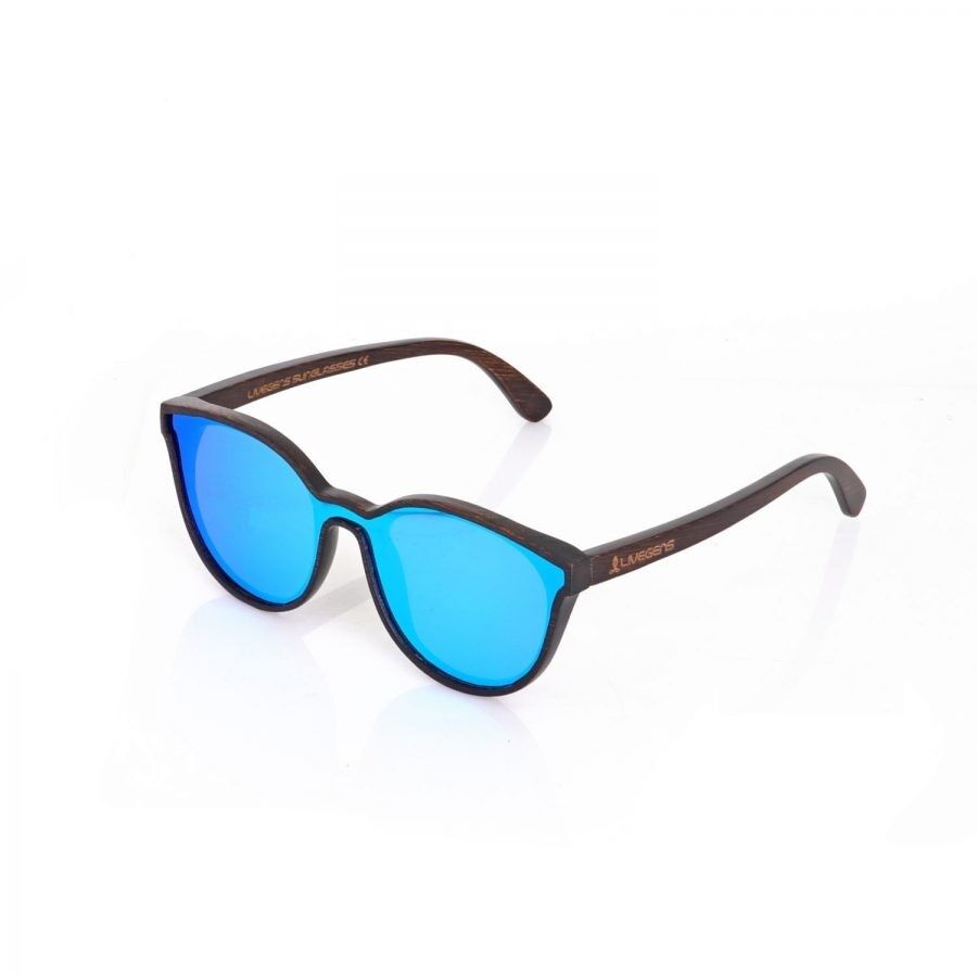 Lunettes de soleil en bambou Livegens Cíes