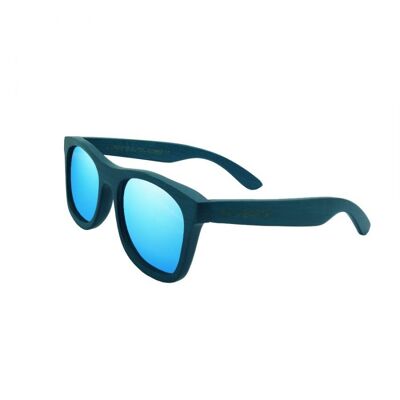 Livegens Blue Ocean Bamboo Sunglasses