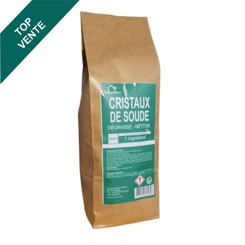 Cristaux de soude 1kg  ✓ Dégraissant ✓ Nettoyant