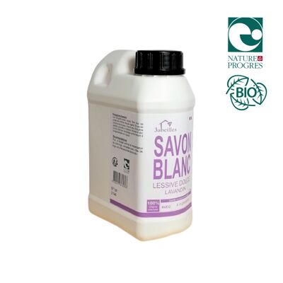 white soap 1L LAVANDIN, Organic Liquid Laundry