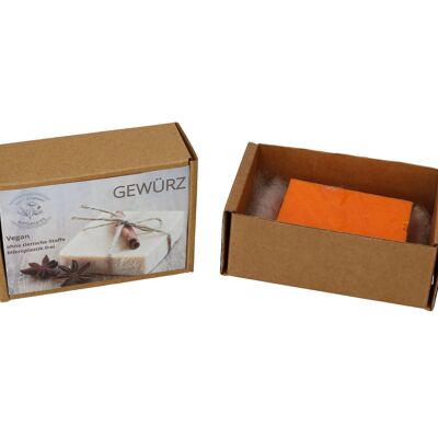 Spice soap in a gift box