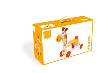 Scratch Mobilité: PORTEUR GIRAFFE Jules 62x55x25cm, max. 25kg, 1-3 ans 3