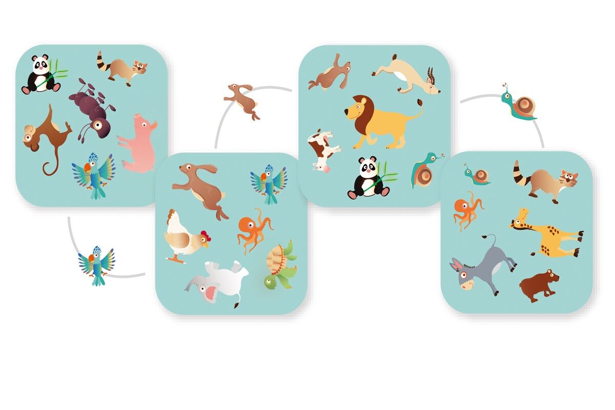 Achat Scratch Jeu Compact: RATON LAVEUR OBSERVATION, en boîte forme 14 ...