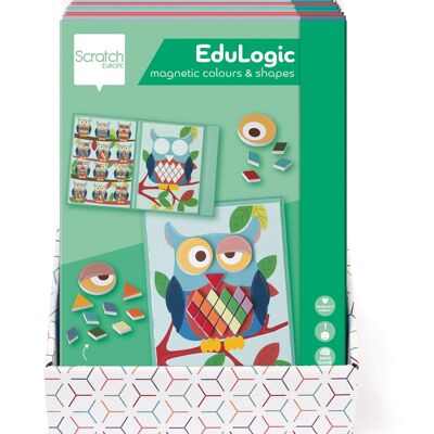 Scratch Livre EduLogic: PRÉSENTOIR pour LIVRES EDULOGIC, capacité de stock pour 12 pièces, gratuit avec une commande de 12 Livres EduLogic.
