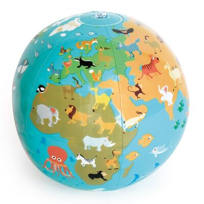 Scratch Classics: GLOBE GONFLABLE diam.30cm, en boîte, 3+