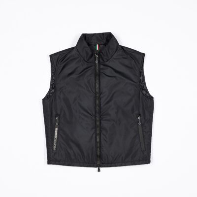 PERTH - Padded vest - BLACK