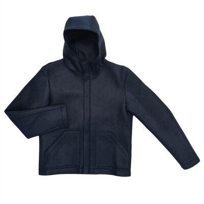ASPEN - Scuba jacket w/hood - BLU NAVY