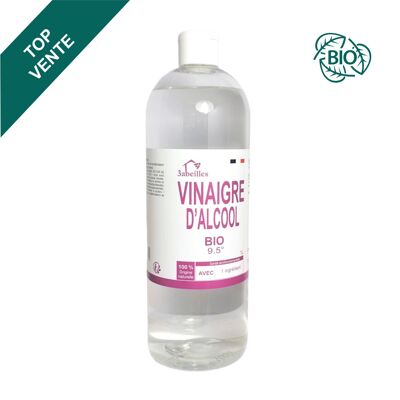 Organic food vinegar 9.5° 1L