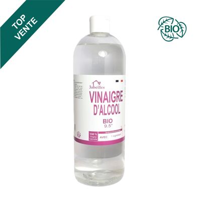 Vinagre alimentario ecológico 9,5° 1L