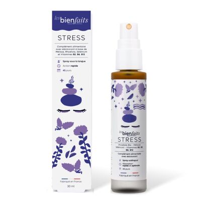 STRESS - Complément alimentaire en spray sublingual à base de plantes et vitamines