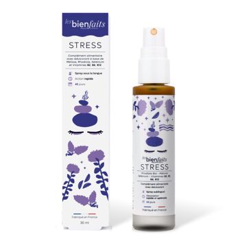 STRESS - Complément alimentaire en spray sublingual à base de plantes et vitamines 1